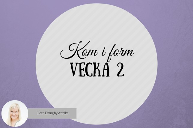 Vecka 2